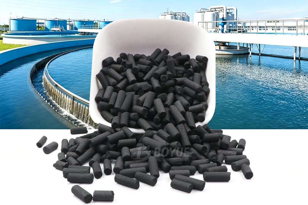 Columnar Activated Carbon Oil Adsorbent for Efficient Industrial Oil Removal